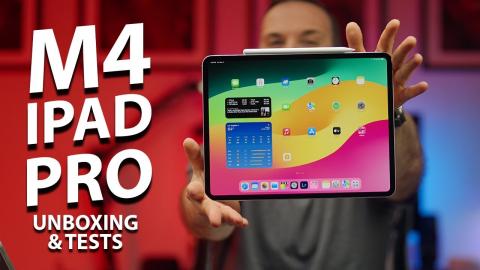13" iPad Pro M4 - Unboxing and Tests