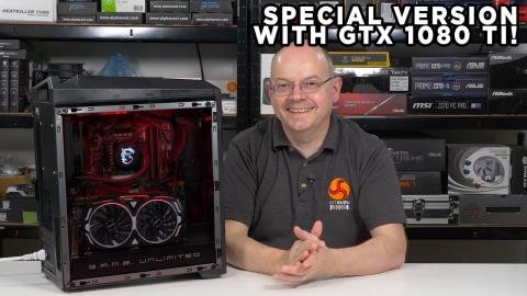 MSI INFINITE X GAMING SYSTEM - Special Version with GTX 1080 ti !