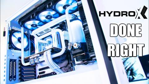 ULTIMATE Hydro X Custom Water Cooled Gaming PC Build! - i9 + RTX 2080 ti Time Lapse