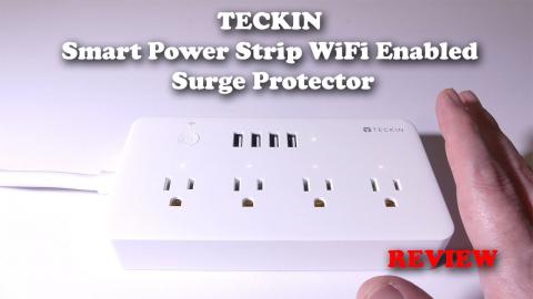 TECKIN WiFi Enabled Smart Power Strip - Works with Amazon Alexa and Google Home REVIEW