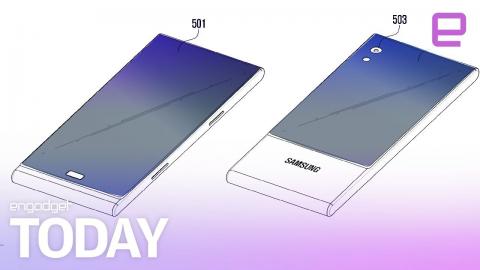 Samsung imagines a wraparound smartphone display | Engadget Today