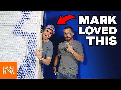 Surprising Mark Rober With a Giant Toy