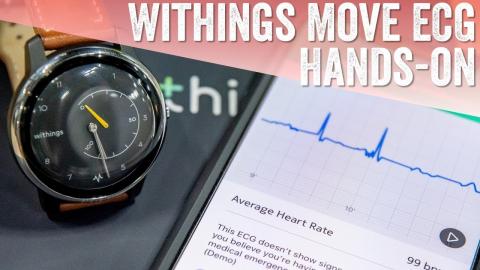 First Look: Withings Move ECG // $129 ECG Activity Tracker
