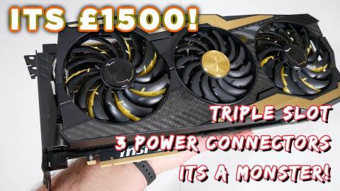 MSI RTX 2080 Ti Lightning Z Review - The £1500 triple slot RTX Monster !