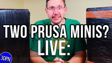 Unboxing 2 Prusa MINI 3D Printers WITH MY DAUGHTER!