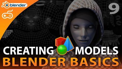 Creating Models - #9 Blender Beginner Modelling Tutorial Series