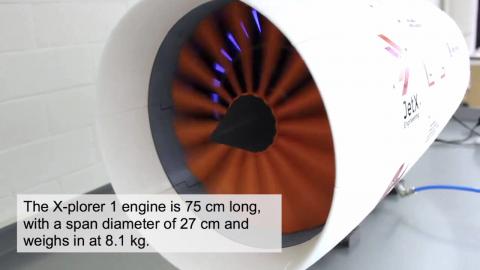 3D Printed Jet Engine Model - 3D Hubs x JetX