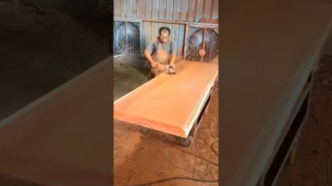 Making Large Table From Start To Finish????????????????#satisfying #tools #shorts