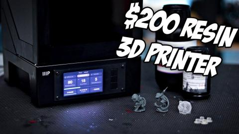 Unboxing & Testing $200 Resin 3D Printer | Monoprice MP Mini SLA Resin 3D Printer