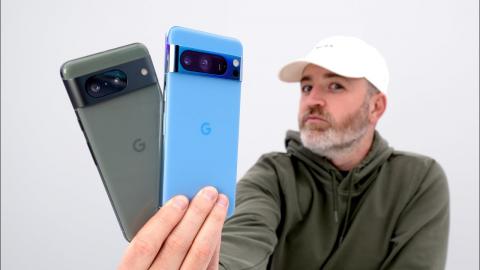 Google Pixel 8 vs Pixel 8 Pro Hands On