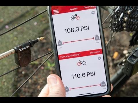 Hands-on: Quarq TyreWiz Tire Pressure Sensor