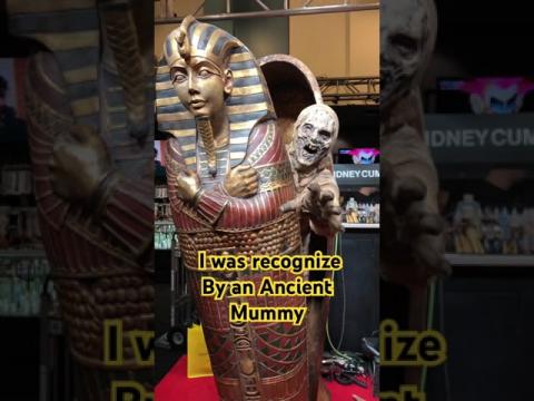 More fun at @Monsterpalooza #cosplay #makeup #mummy