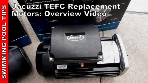 TEFC Motors - Completely Water Sealed and Long Lasting! Jacuzzi TEFC Replacement Motors featured