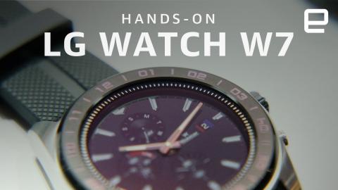 LG Watch W7 Hands-On