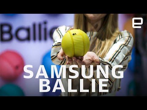 Samsung Ballie first look at CES 2020