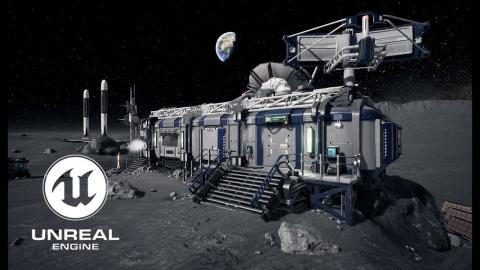 Lunar Modular Base - Unreal Engine 4