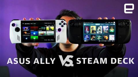 ASUS ROG Ally vs the Steam Deck: Which handheld gaming PC is right for you?