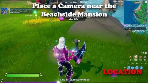 Place a Camera near the Beachside Mansion - LOCATION