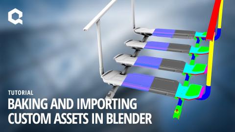 Baking and Importing Custom Assets in Blender