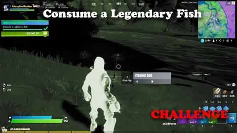 Consume a Legendary Fish - Fortnite Week 6 Challenge