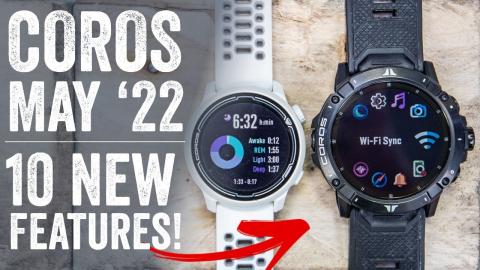 COROS May 2022 Feature Update! Everything detailed!