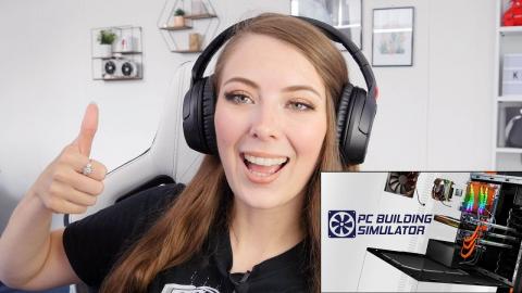 PC Building Simulator - Briony creates a WATERCOOLED RIG!