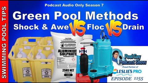 Green Pool Clean Up Methods, Which is the Best?