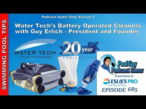 Water Tech Battery Operated Cleaner Line-up with Guy Erlich, President and Founder