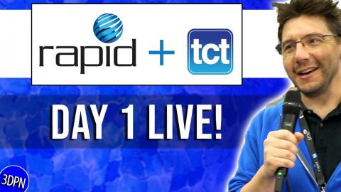 RAPID + TCT 2021 LIVE! Day 1 with 3D Printing Nerd