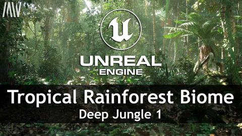 MAWI Tropical Rainforest | Unreal Engine 5.2 | Deep Jungle 1 #unrealengine #UE5 #gamedev