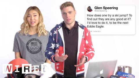 US Olympic Athletes Answer Olympics Questions From Twitter | Tech Support | WIRED