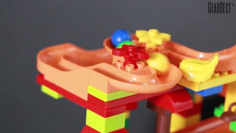 Toy FUNLOCK Super Marble Run Building Blocks - GearBest