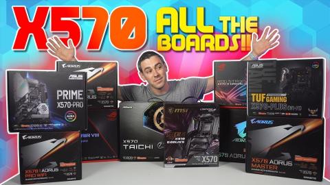 The ULTIMATE AMD X570 Motherboard Roundup Review [11 Motherboards BENCHMARKED]