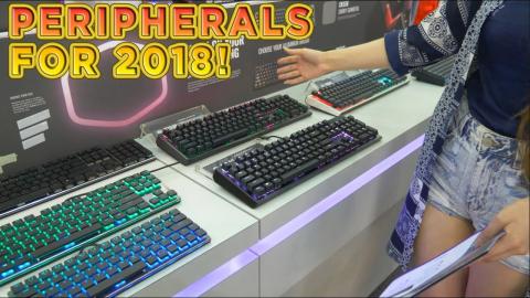 Cooler Master NEW 2018 Peripherals! Computex