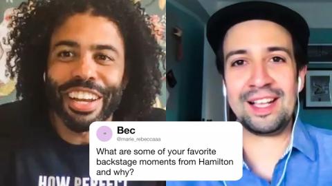 The Hamilton Cast Answers Hamilton Questions From Twitter | Tech Support | WIRED