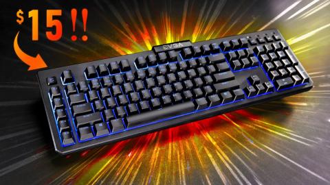This $15 Gaming Keyboard is...Awesome?