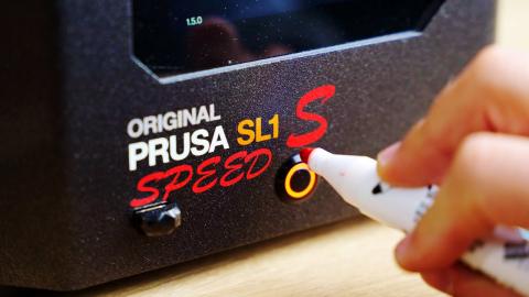 Was live: Upgrading the Prusa SL1 resin printer to the SL1S SPEED!