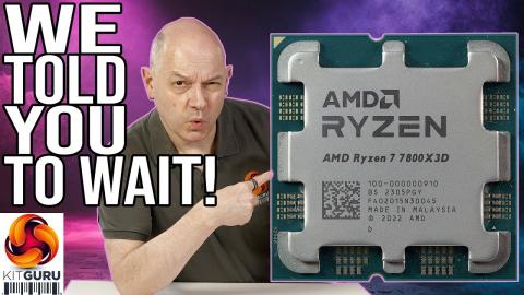 AMD Ryzen 7 7800X3D: as good as we hoped!