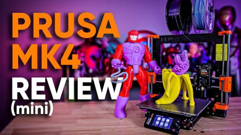 Prusa MK4 3D Printer Mini Review