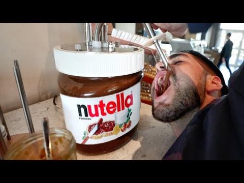 World's Largest Nutella pump