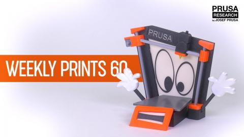 Weekly 3D Prints #60 Prusa Mate!!!