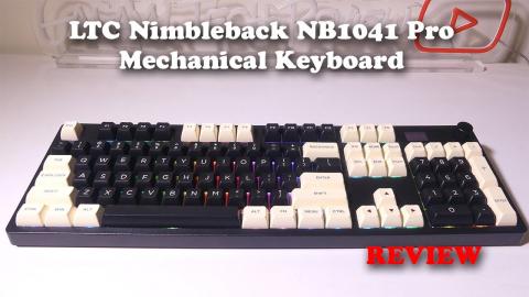 LTC Nimbleback NB1041 Pro Keyboard REVIEW