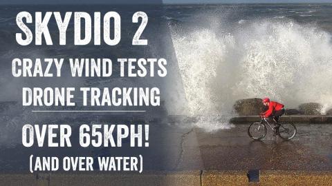 Skydio 2 High Wind Test: Autonomous Tracking!