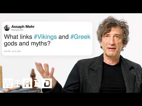 Neil Gaiman Answers Mythology Questions From Twitter | Tech Support | WIRED