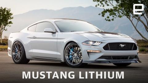 Ford's electric Mustang project car has a monstrous 900-horsepower motor