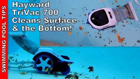 Hayward Trivac 700 Pressure Side Cleaner Cleans the Pool Surface and Bottom!