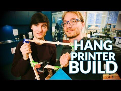 Live: Building the Hangprinter v3 with Torbjørn Ludvigsen!