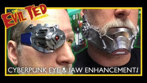 Making Cyberpunk Eye & Jaw enhancement / patterns