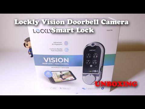 Lockly Vision Doorbell Camera Smart Lock Unboxing