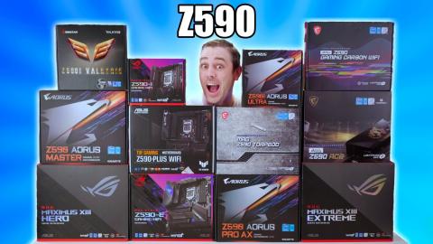 The ULTIMATE Intel Z590 Motherboard Roundup Review [11 Motherboards BENCHMARKED]